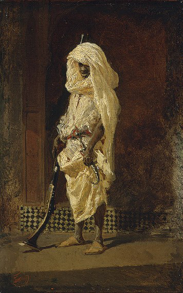 Maria Fortuny i Marsal Moroccan soldier